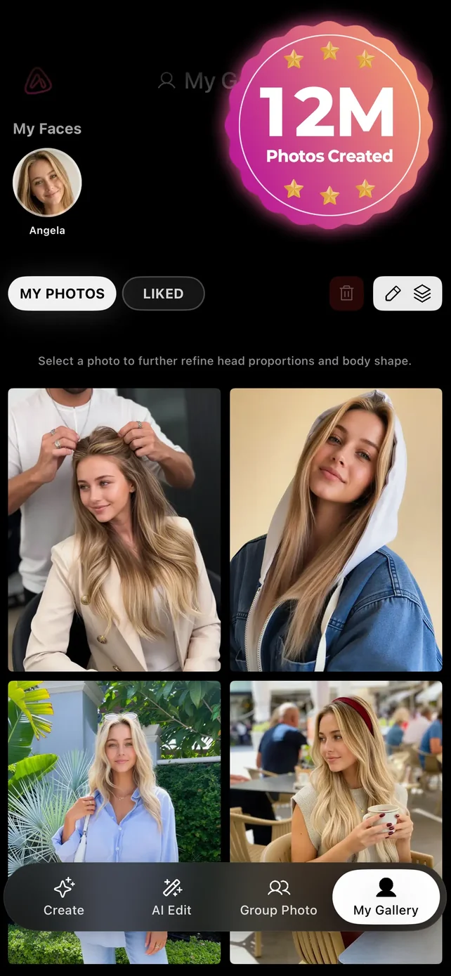 Artisse - Realistic AI Photos App Store screenshot 2