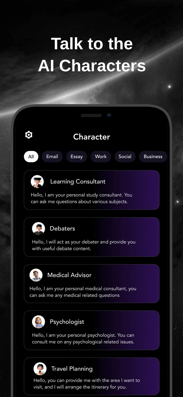 G.AI 4.1 -AI Chatbot Assistant App Store screenshot 4