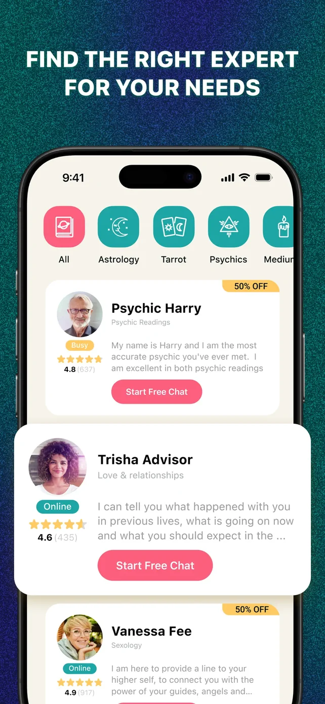 PsychicBook - Psychic Reading App Store screenshot 3