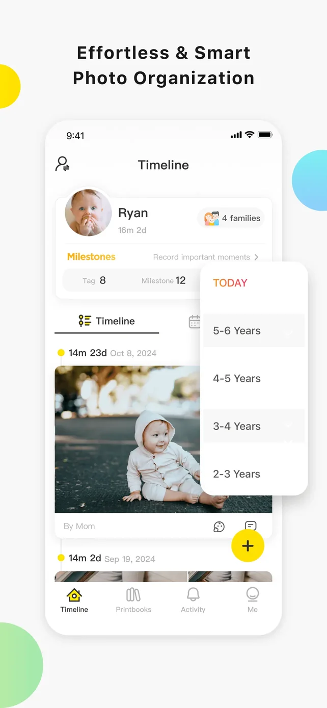TimeHut - Baby Album App Store screenshot 2