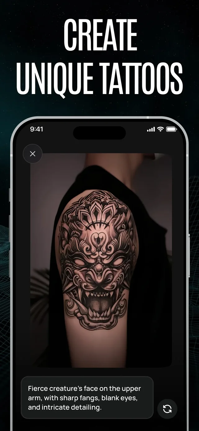 Tattoo AI Design Generator－Ink App Store screenshot 4