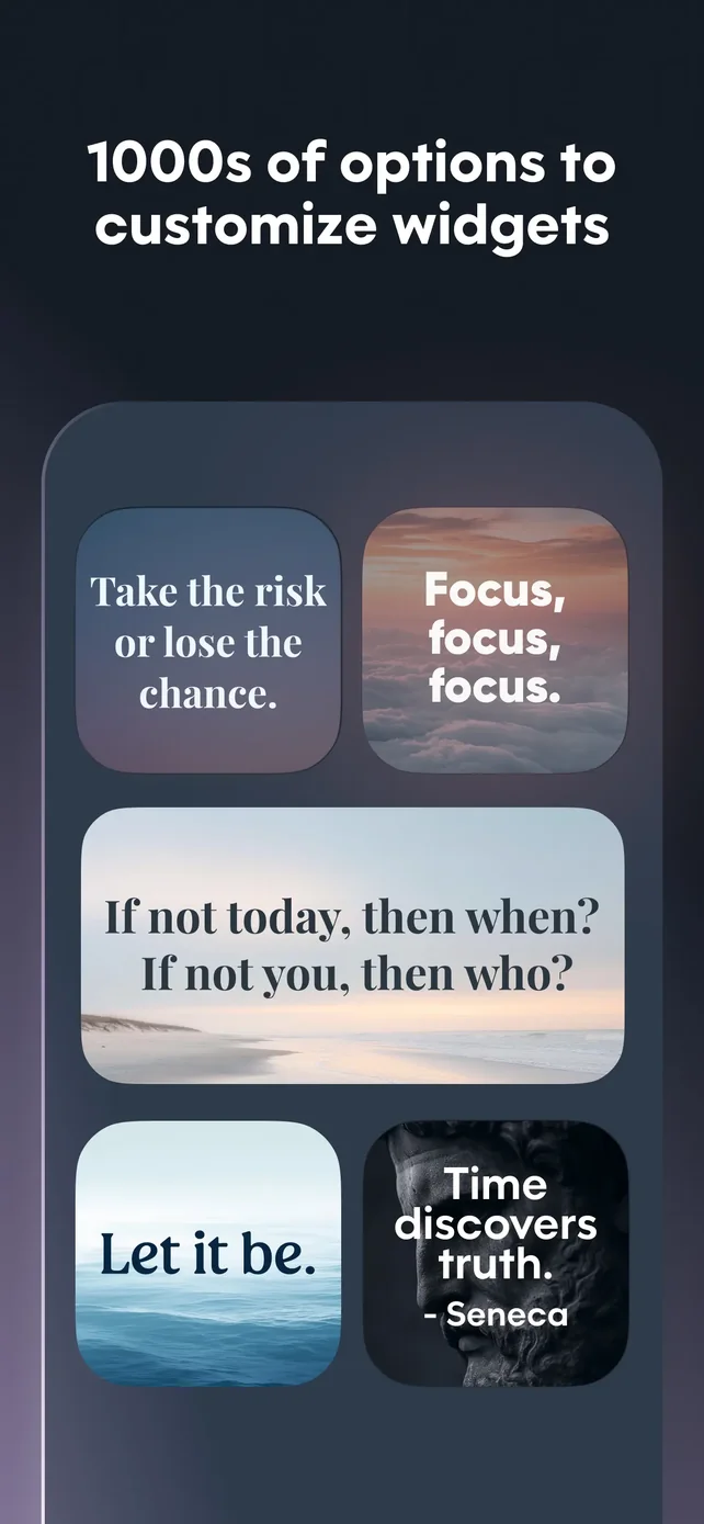 Motivation - Daily quotes App Store screenshot 3