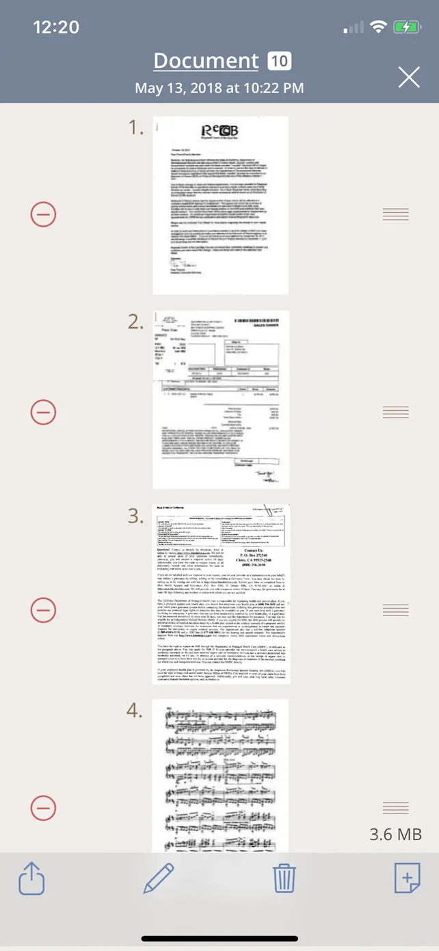 TurboScan™: document scanner App Store screenshot 2