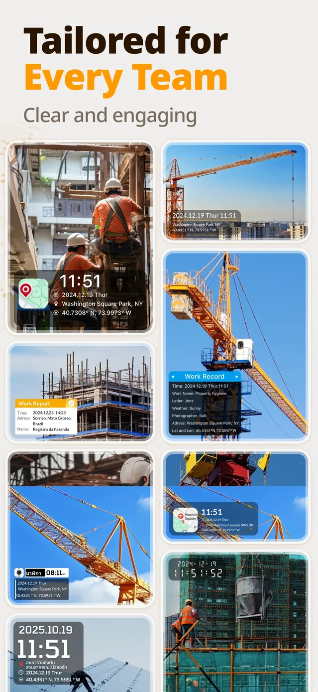 Timestamp Camera Basic. App Store screenshot 4