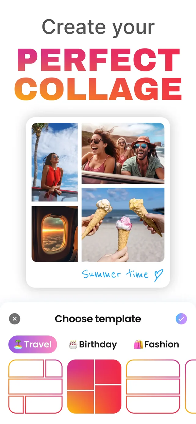 Photo Collage Maker Picture App Store screenshot 2