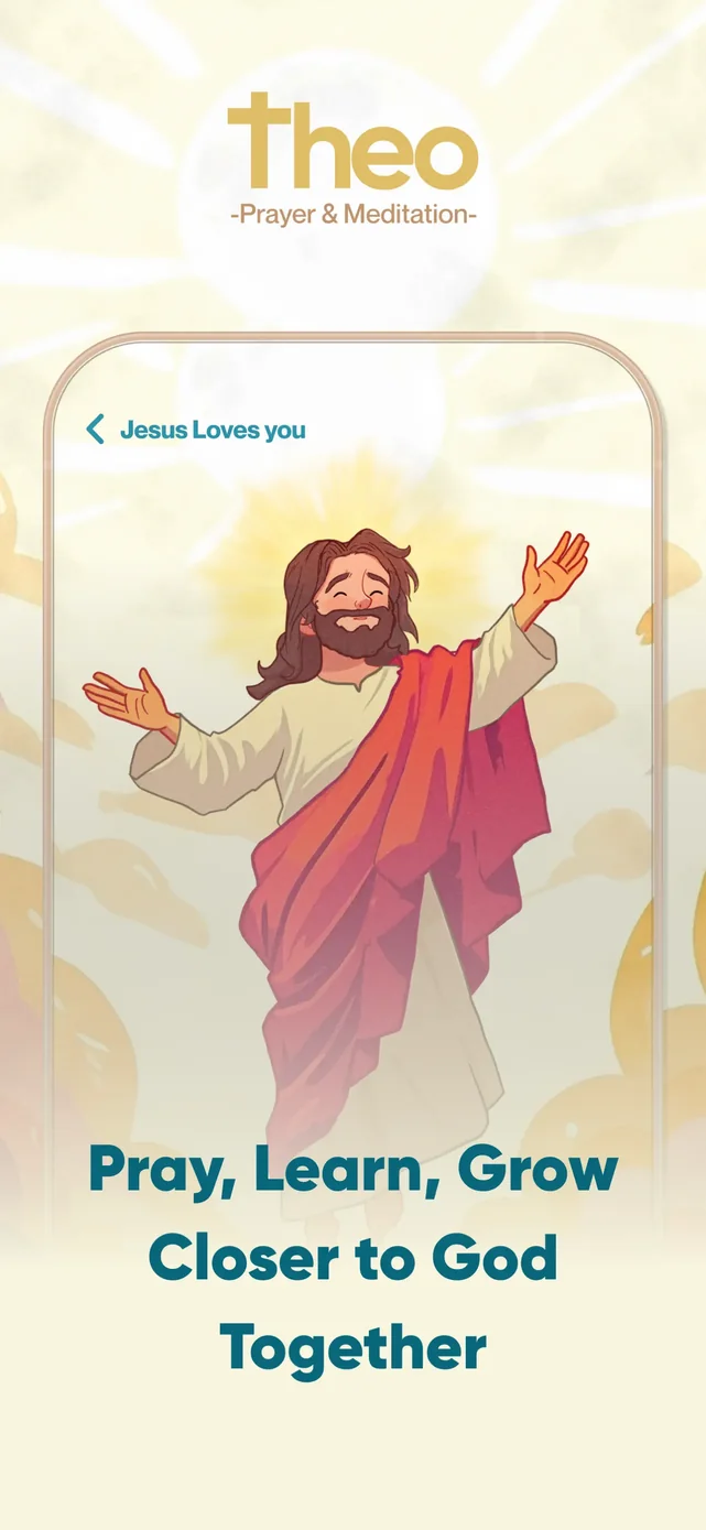 Theo: Prayer & Meditation App Store screenshot 1