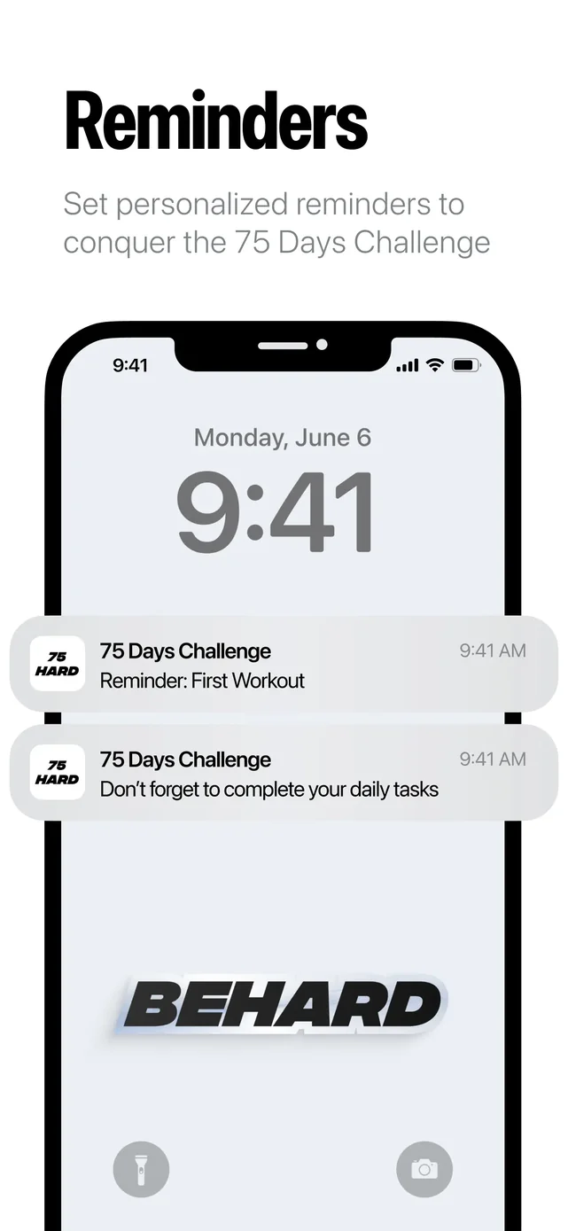 75 Days Challenge Tough & Soft App Store screenshot 4