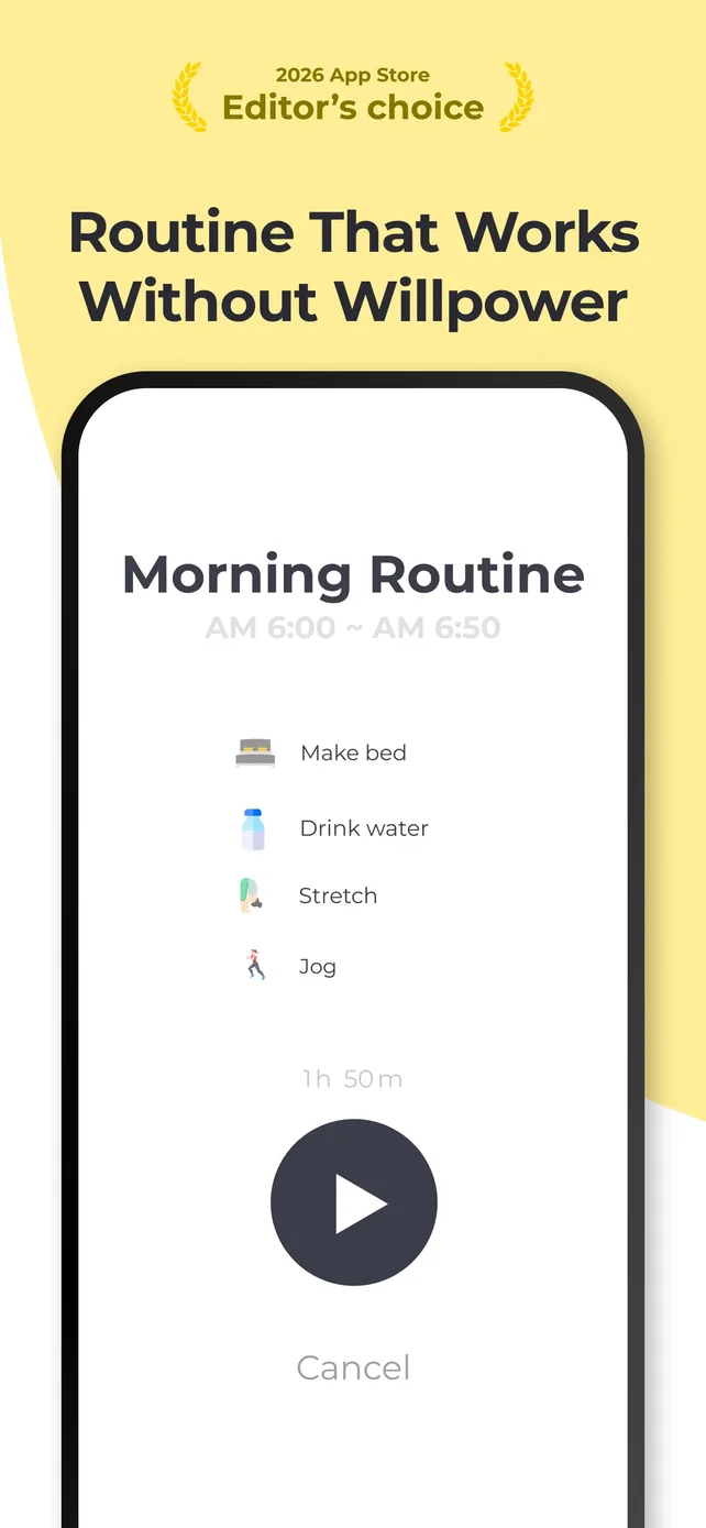 Routine Planner, Habit Tracker App Store screenshot 1