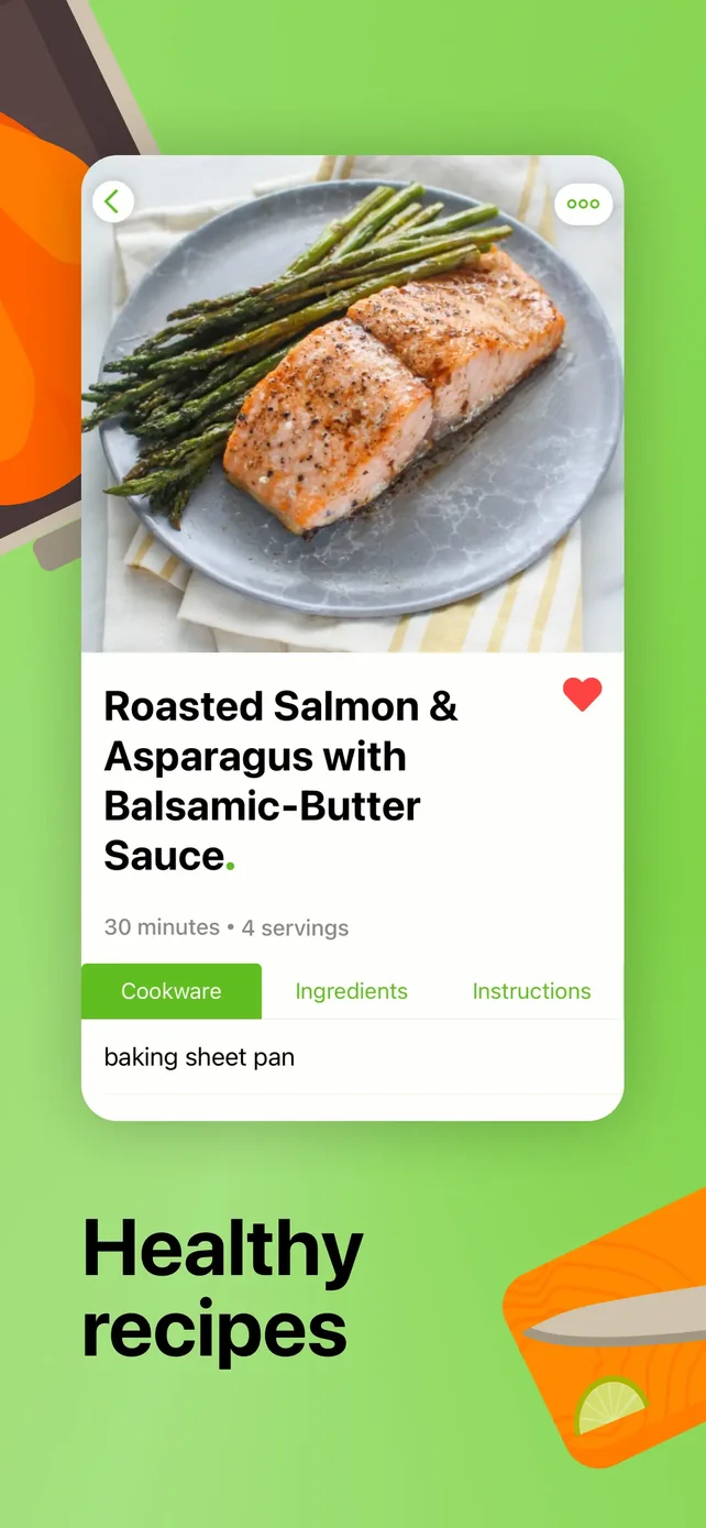 Mealime Meal Plans & Recipes App Store screenshot 1
