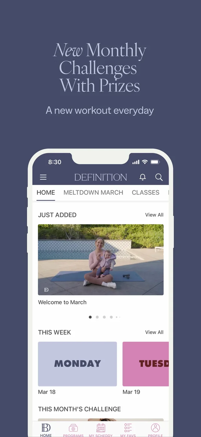 Barre Definition App Store screenshot 3