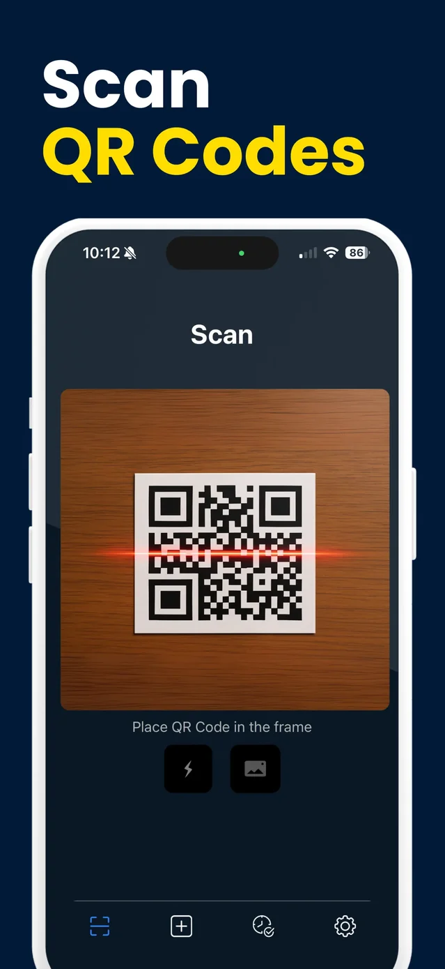 Scan QR Code Now App Store screenshot 1