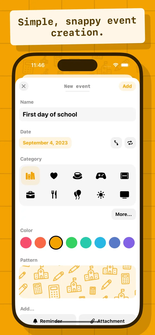 Up Ahead: Countdown Widgets App Store screenshot 3