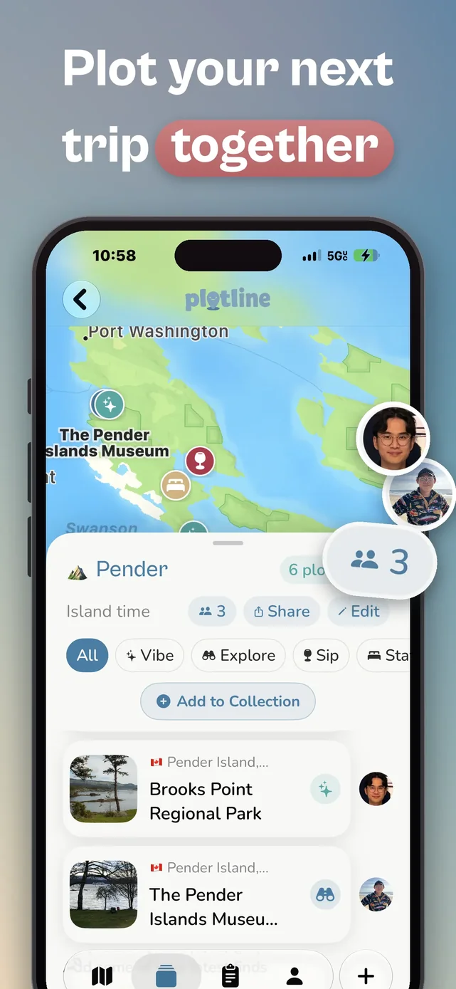 Plotline: Travel Map & Planner App Store screenshot 4