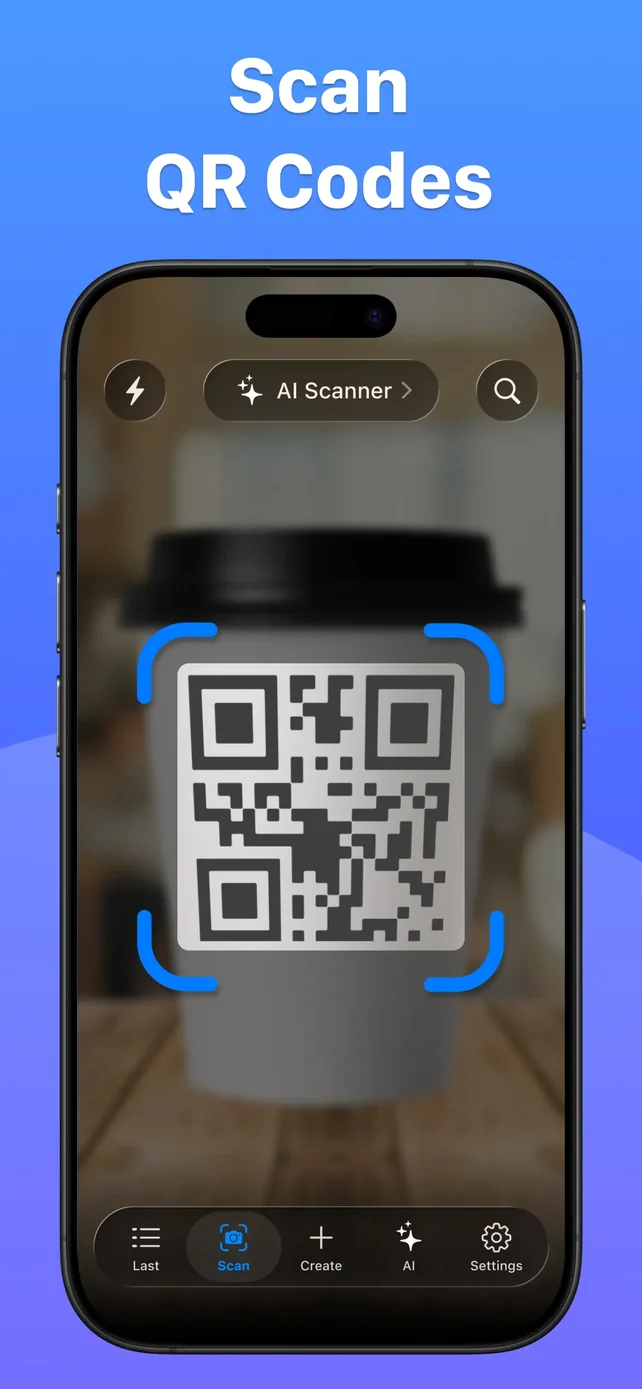 QR Code Reader ® App Store screenshot 1