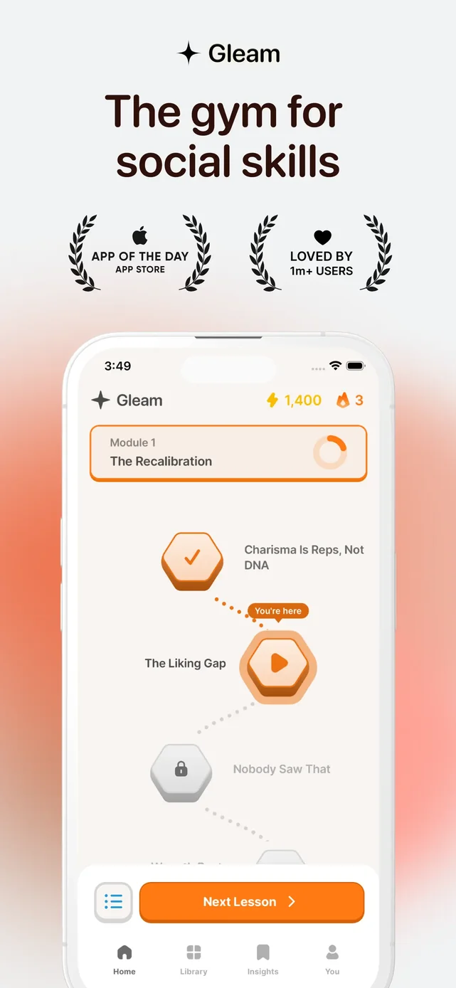 Gleam: Social Intelligence App Store screenshot 1