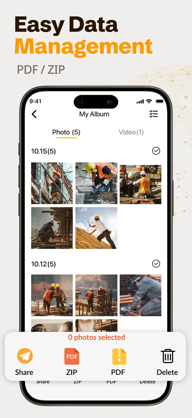 Timestamp Camera Basic. App Store screenshot 2