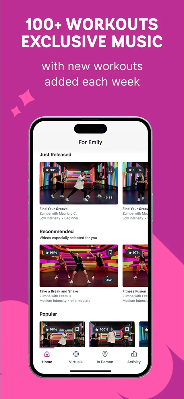 Zumba - Dance Fitness Workout App Store screenshot 4