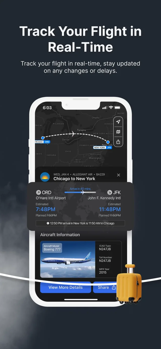 Track My Flight Now App Store screenshot 4