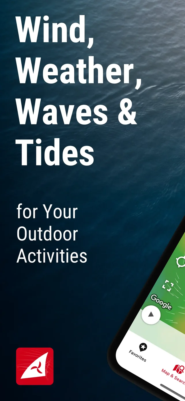 Windfinder: Wind & Weather map App Store screenshot 1