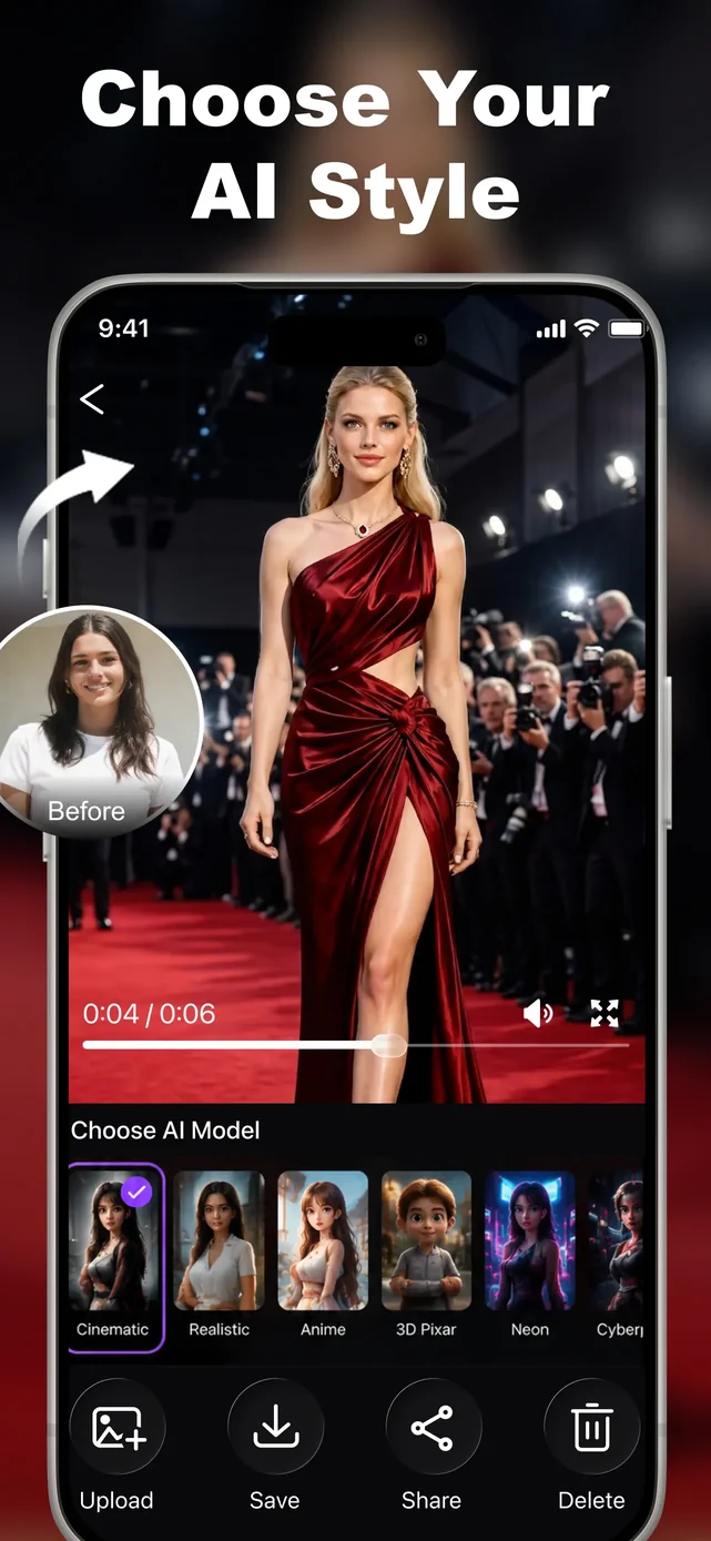 AI Video Generator - Vidmor App Store screenshot 4