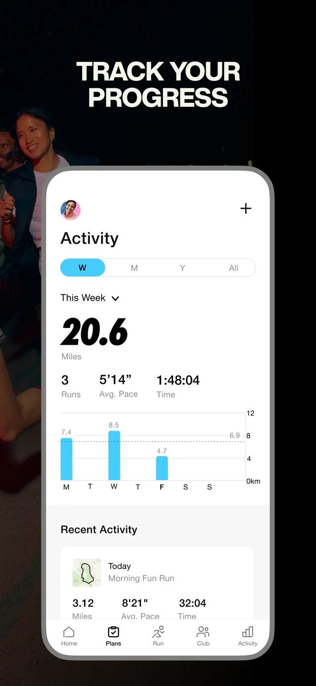 Nike Run Club: Running Coach App Store screenshot 2