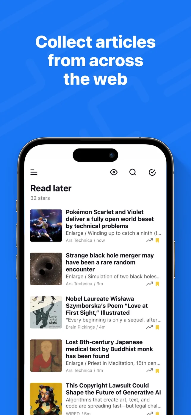 Inoreader: News & RSS reader App Store screenshot 4