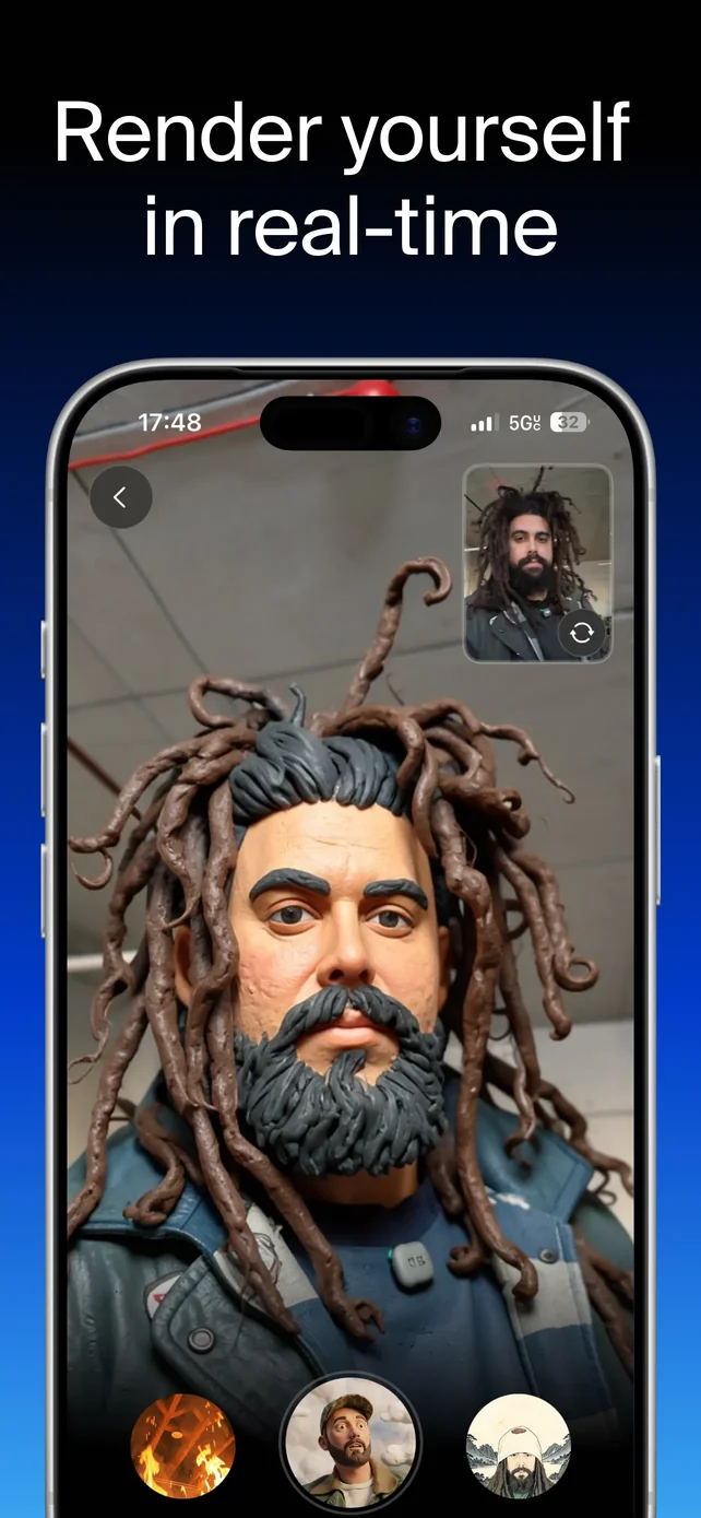 Krea: AI Images and Videos App Store screenshot 1