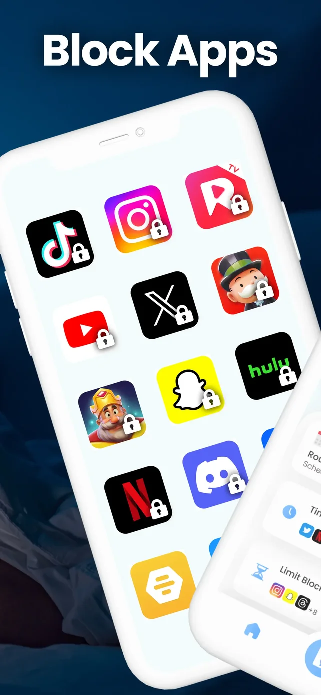 Blockin -Screen Time for Focus App Store screenshot 2
