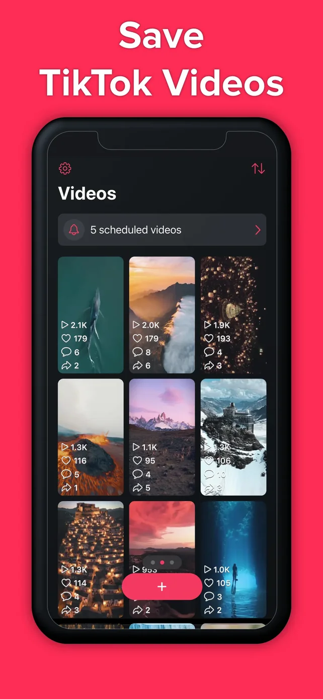 TikSave - Save TikTok Video App Store screenshot 1