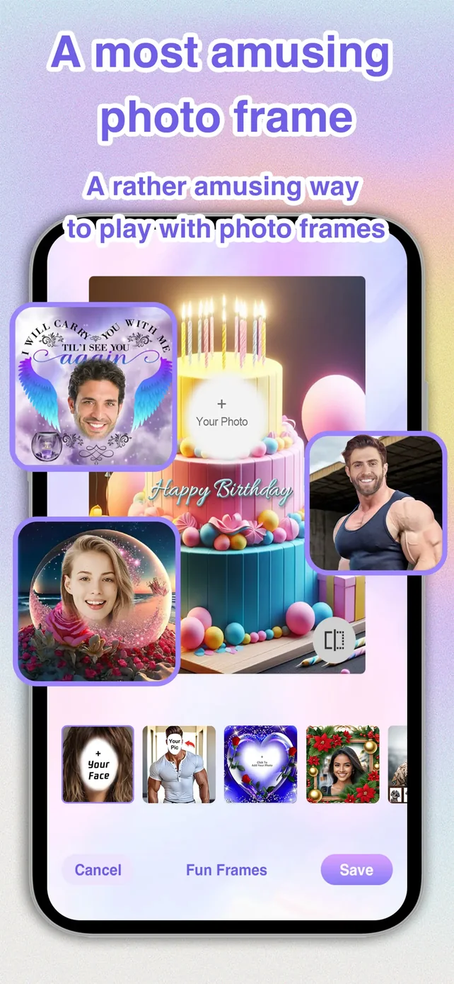 AI Photo Maker：Frame & Filter App Store screenshot 1