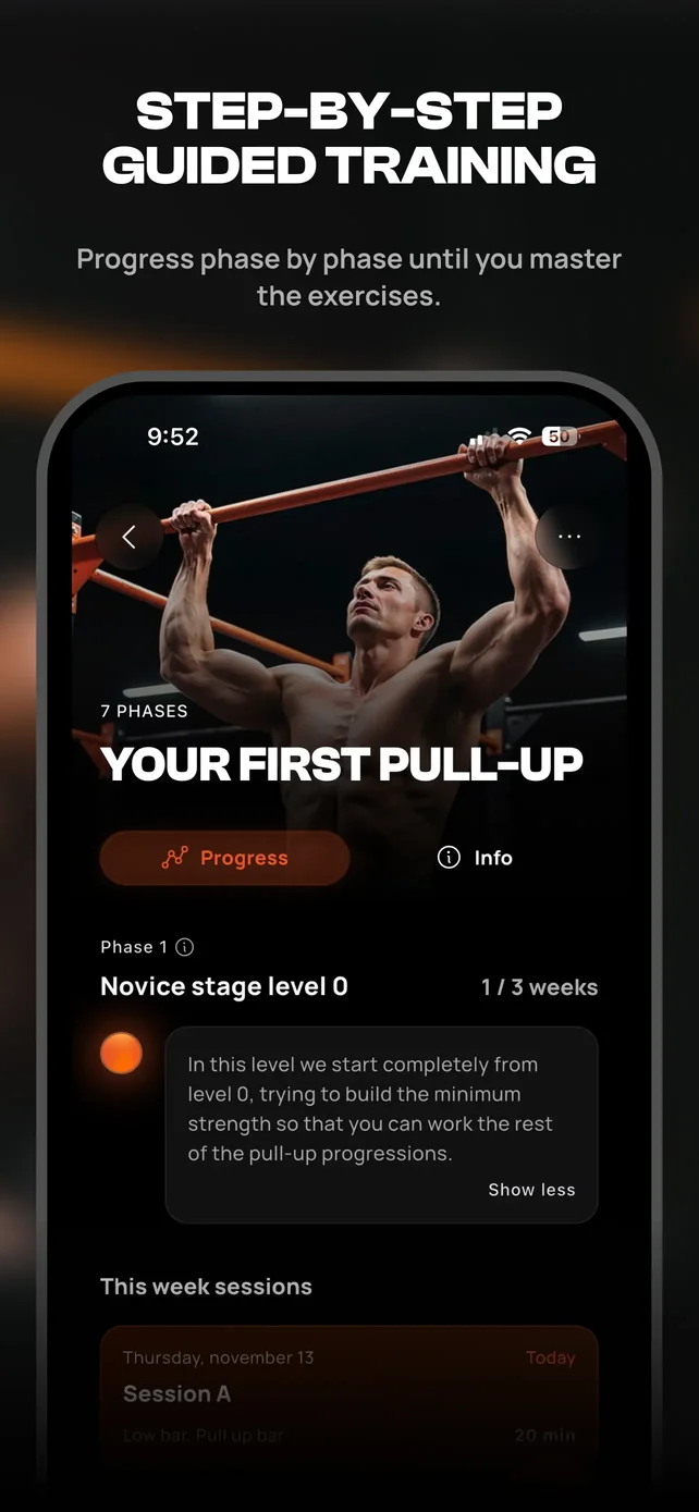 Calisteniapp: Fit & Strong App Store screenshot 3