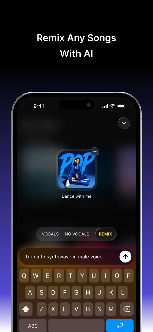 MusicGPT - AI Song Generator App Store screenshot 3