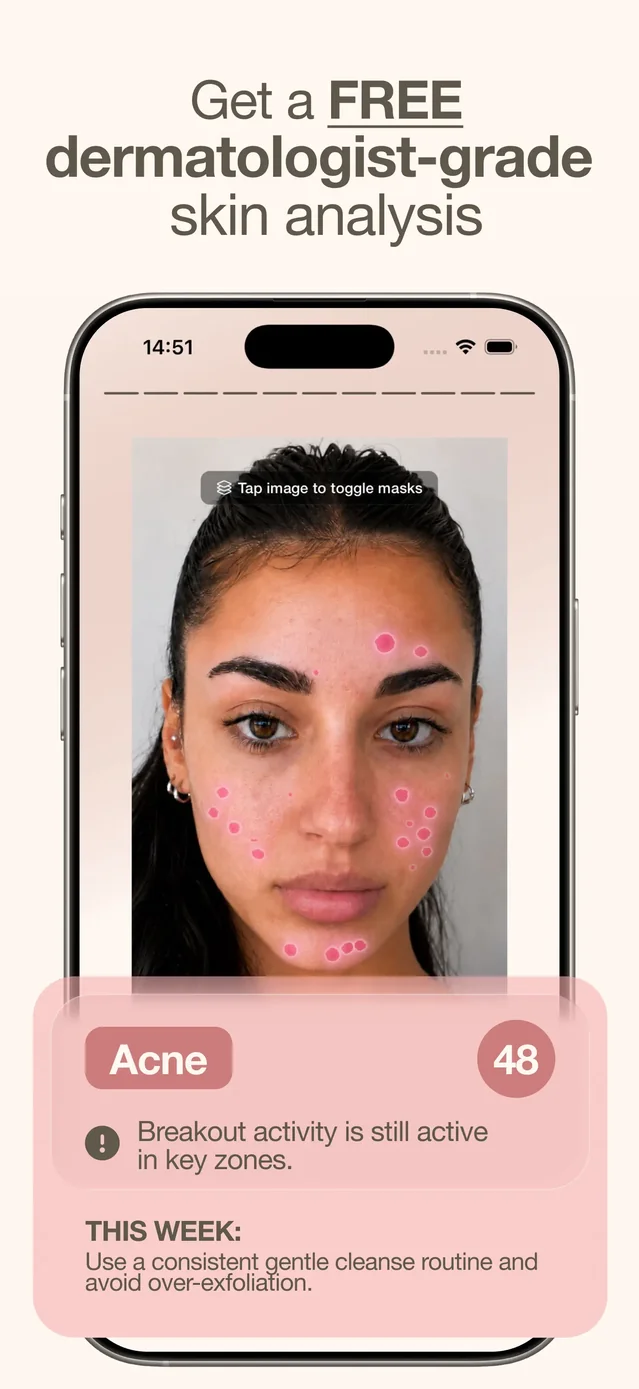 Skan - #1 Skincare App App Store screenshot 2