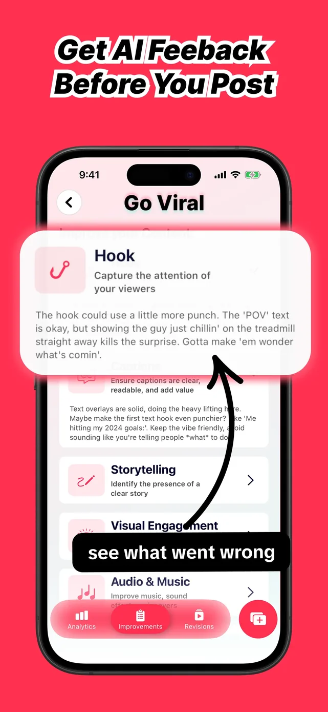 Go Viral: AI Creator Assistant App Store screenshot 3
