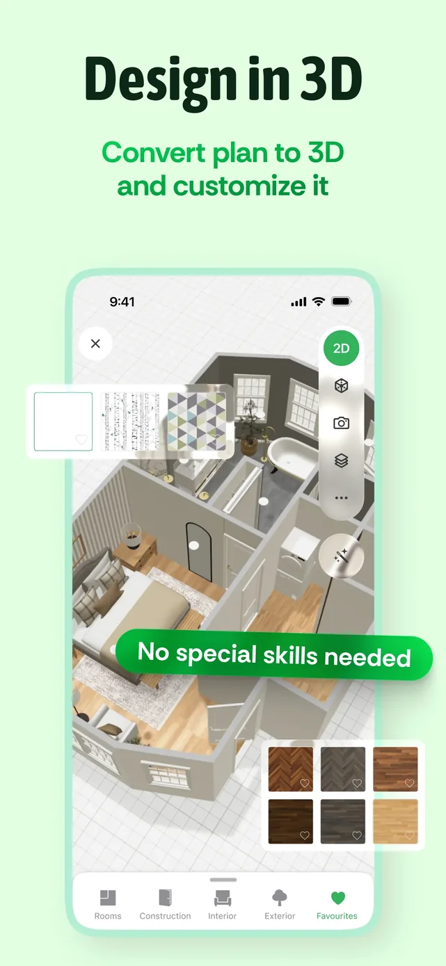 Planner 5D: AI Home Design App Store screenshot 2