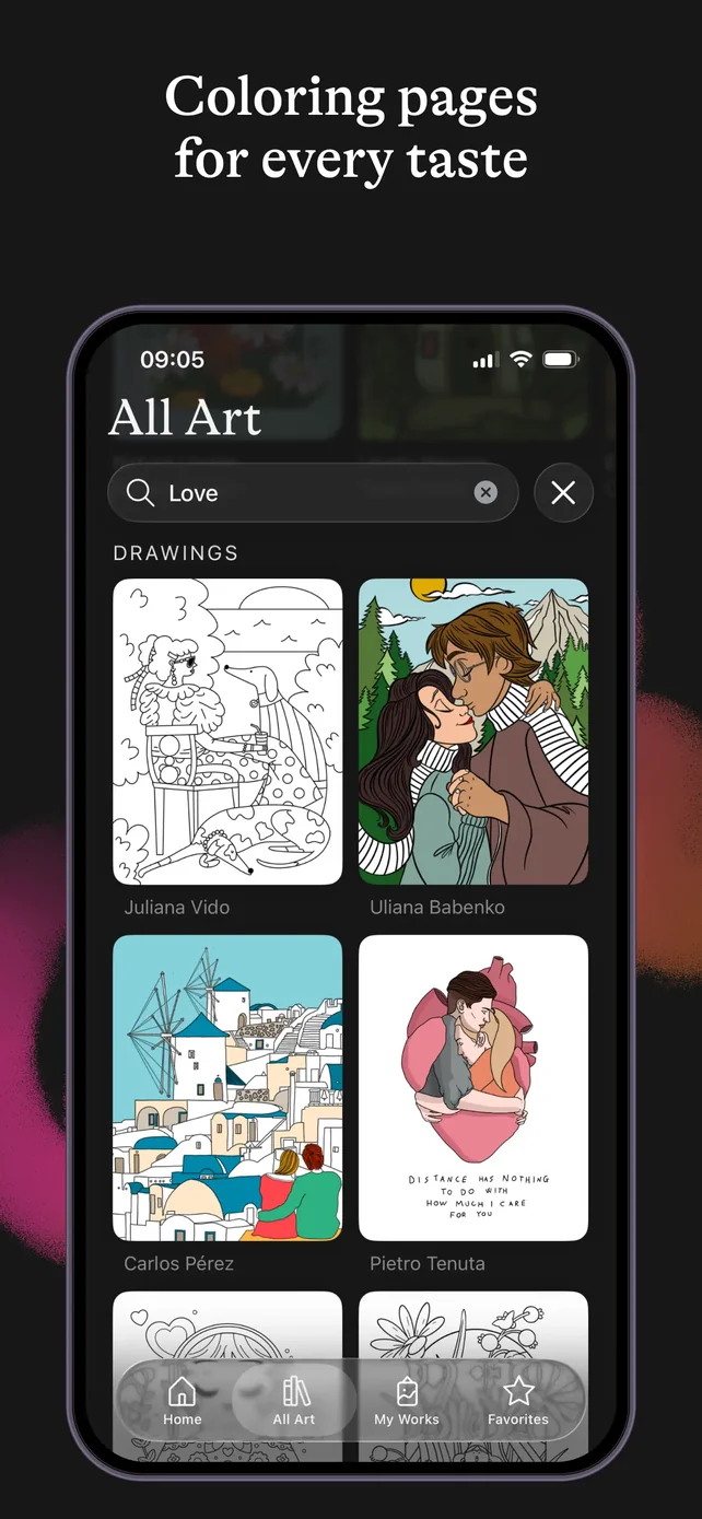 Lake: Coloring Book for Adults App Store screenshot 4