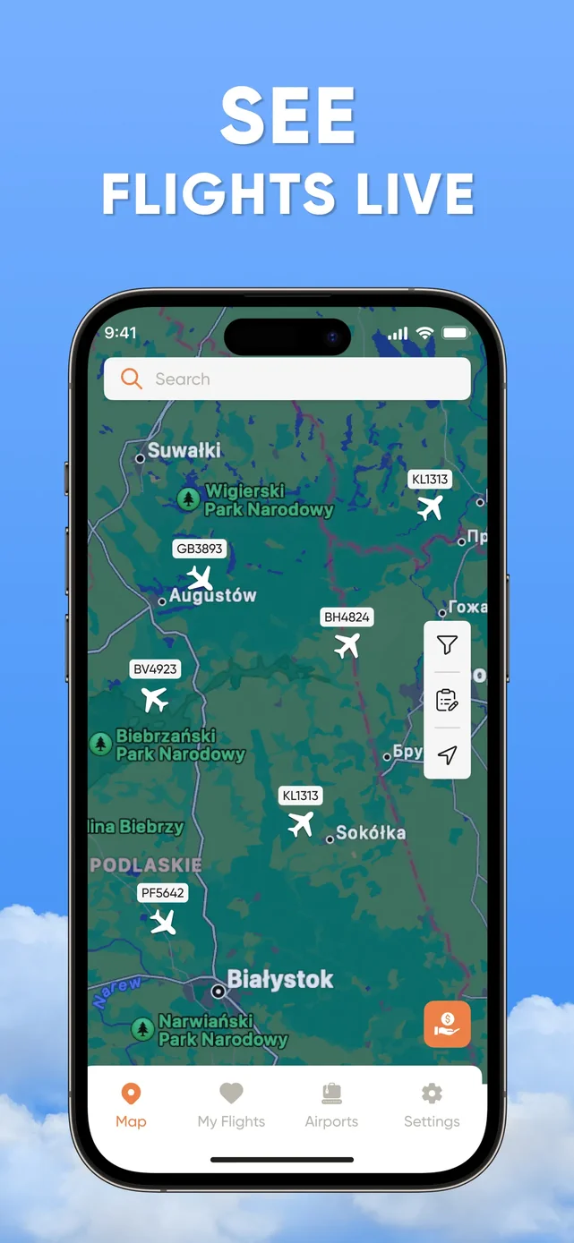 Flight Tracker: Plane Radar 24 App Store screenshot 2