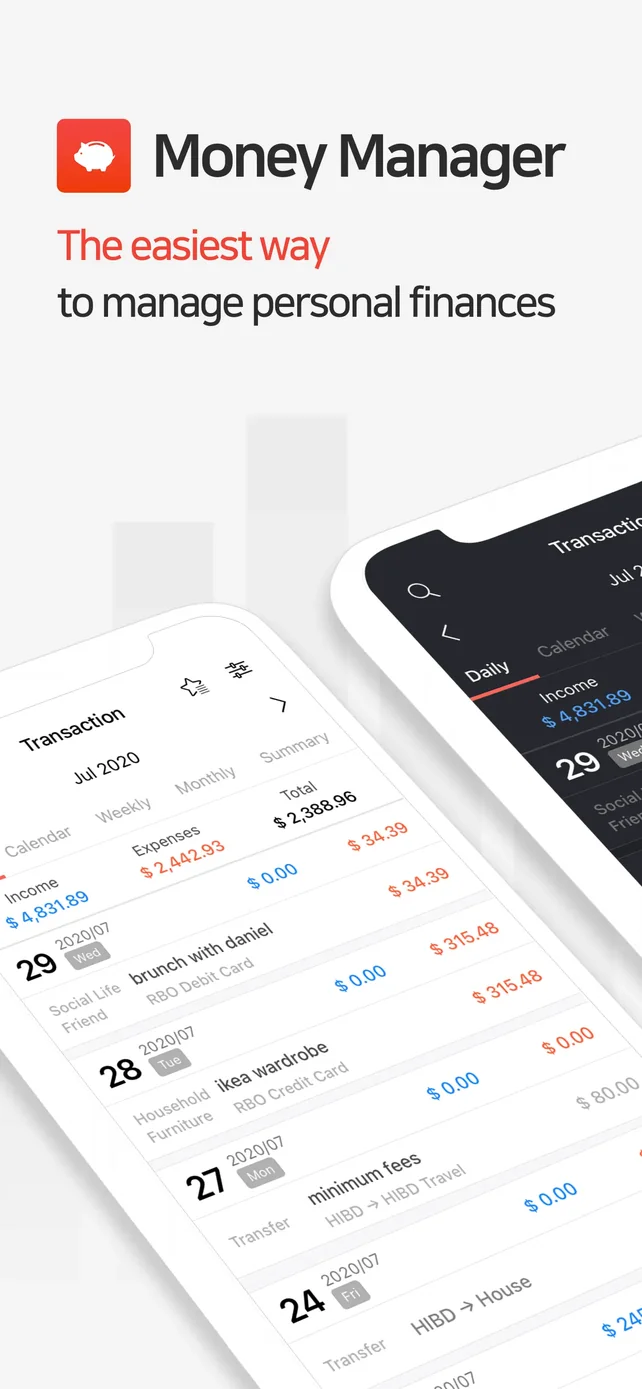 Money Manager Expense & Budget App Store screenshot 1