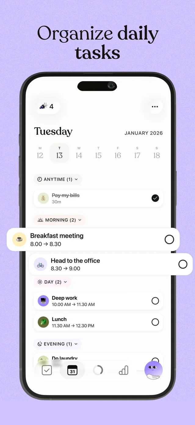 Tiimo: To-Do List Planner App Store screenshot 3