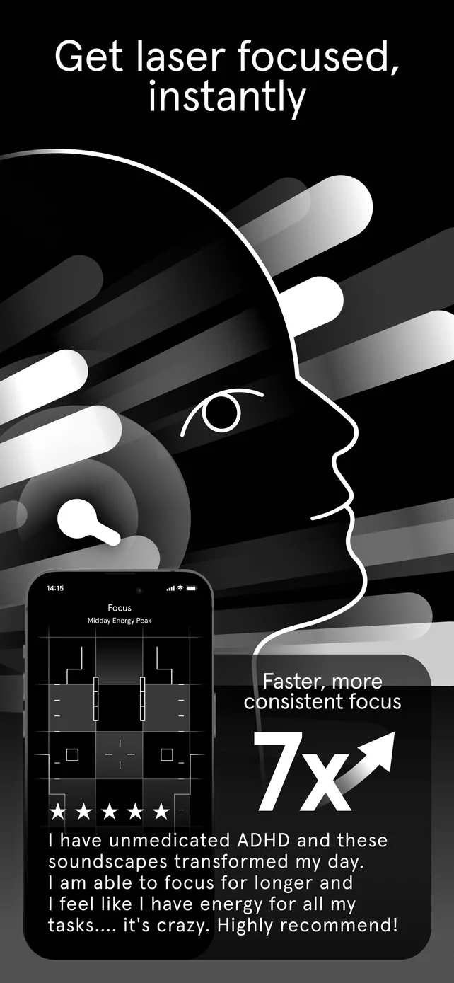 Endel: Focus & Sleep Sounds App Store screenshot 4