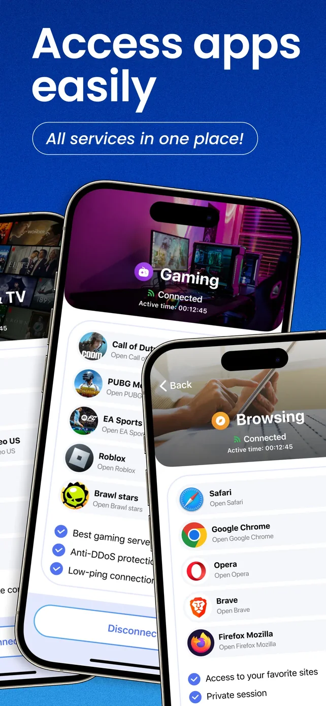 VPN Lumos: Open & Connect USA App Store screenshot 2