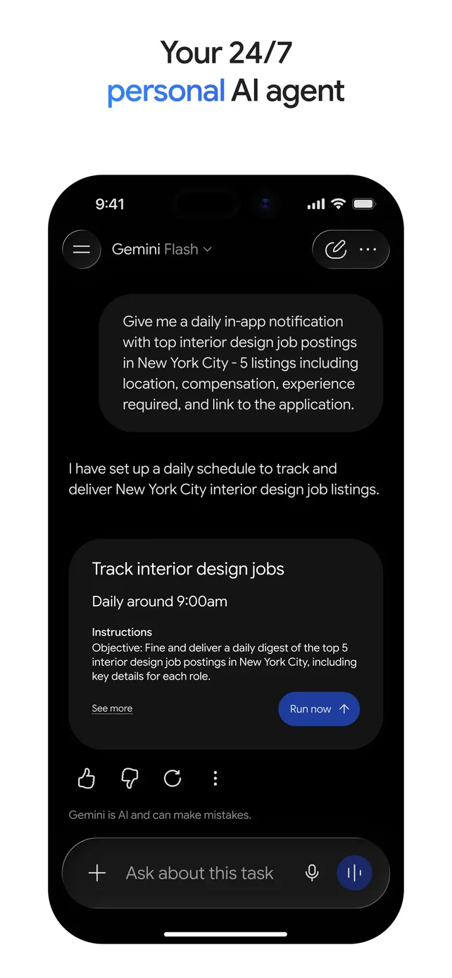 Google Gemini App Store screenshot 4