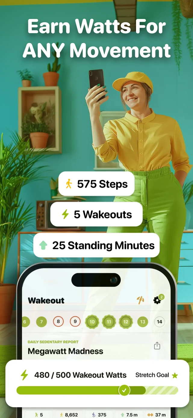 Wakeout! Break the Sit Habit App Store screenshot 4