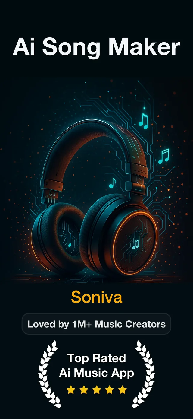 AI Song Maker - Soniva Music App Store screenshot 1