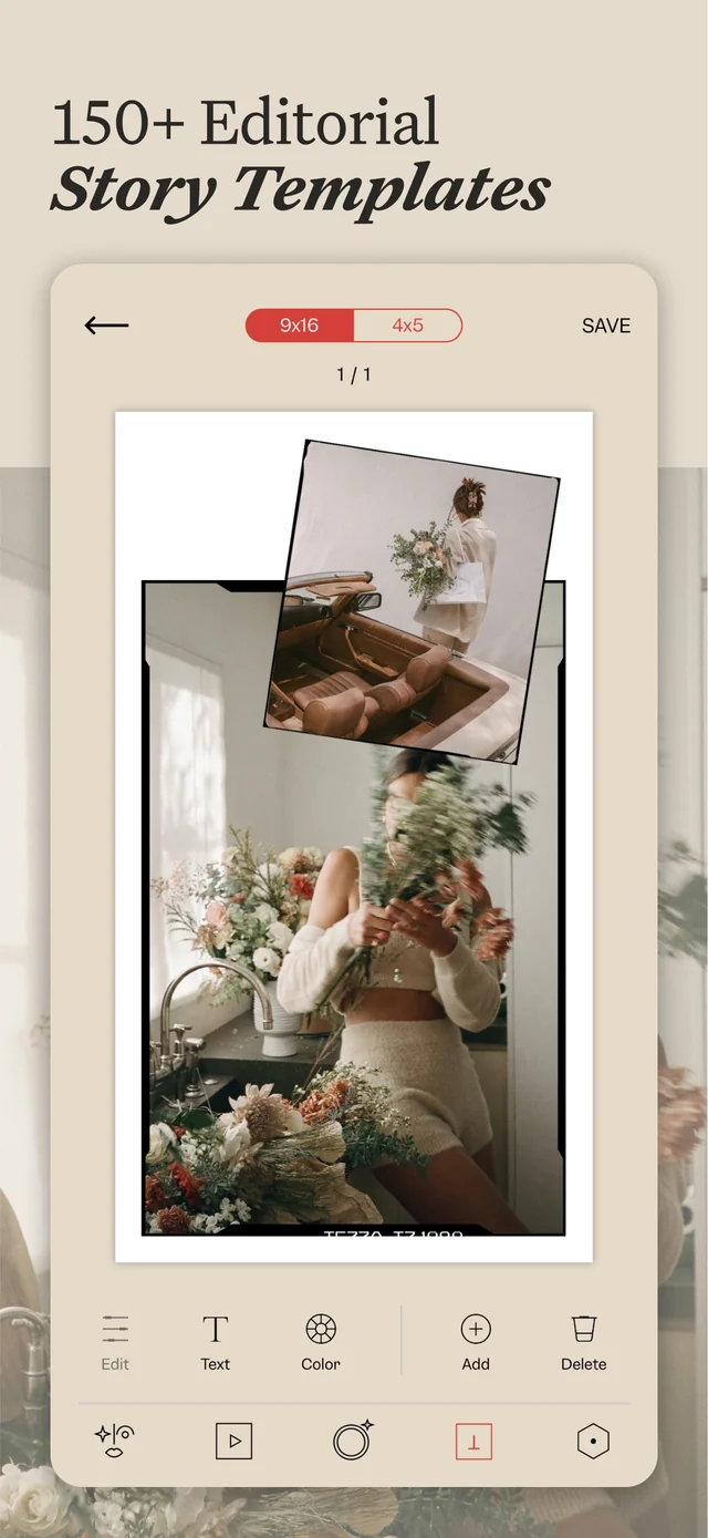 Tezza: Aesthetic Photo Editor App Store screenshot 4