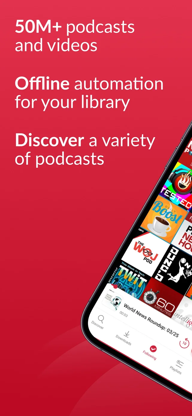 Player FM — Podcast App App Store screenshot 1