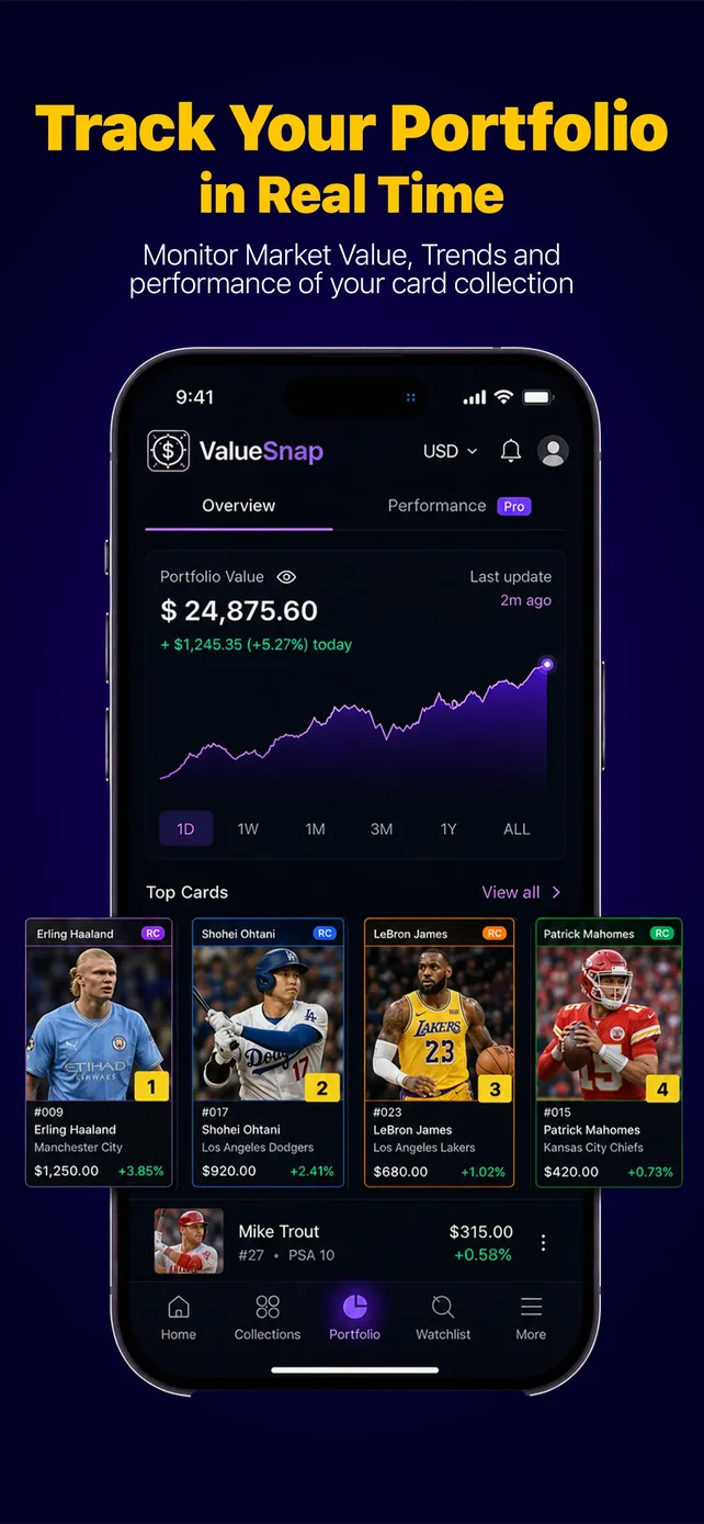 ValueSnap: Sports Card & TCG App Store screenshot 2