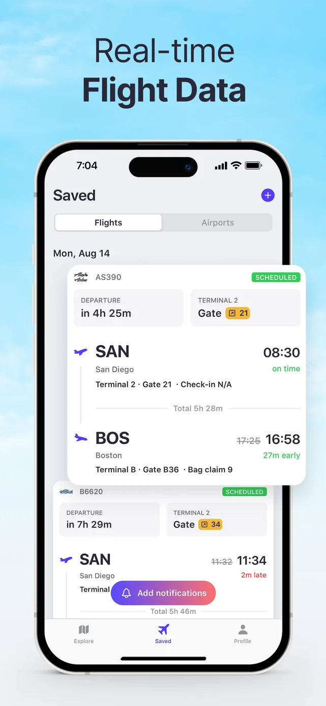 Planes Live - Flight Tracker App Store screenshot 3