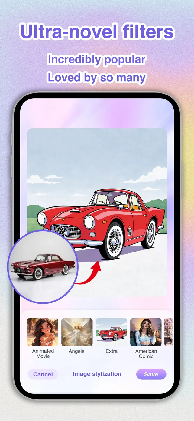 AI Photo Maker：Frame & Filter App Store screenshot 4