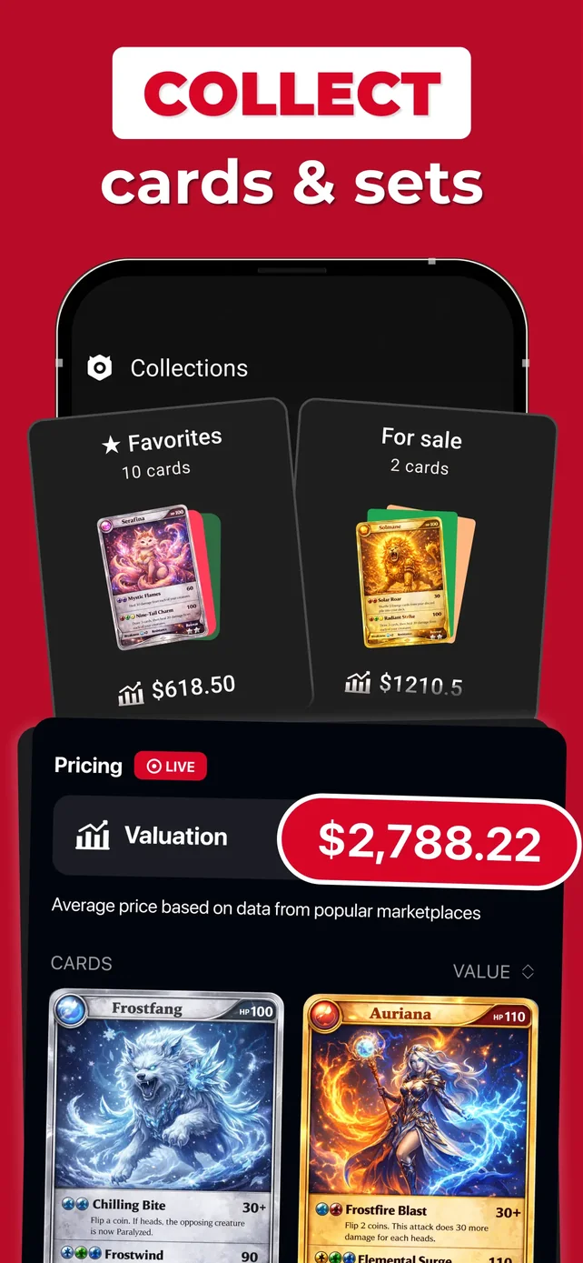 MonPrice Collector & Scanner App Store screenshot 3